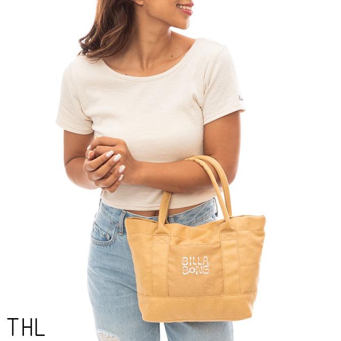 ビラボン Billabong レディース COTTON CANVAS MINI TOTE BAG ミニトートバッグ be013900｜bythesea｜04