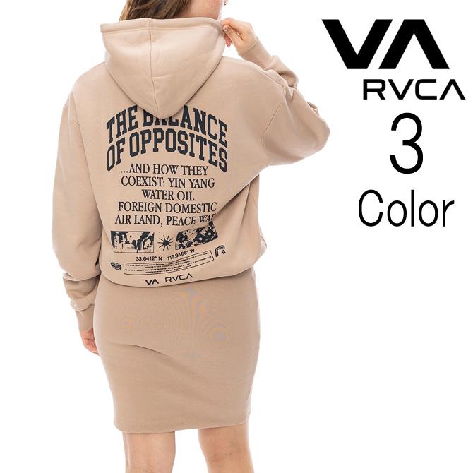 RVCA（ルーカ） ルカ レディース PASTE UP HOODIE DRESS パーカー