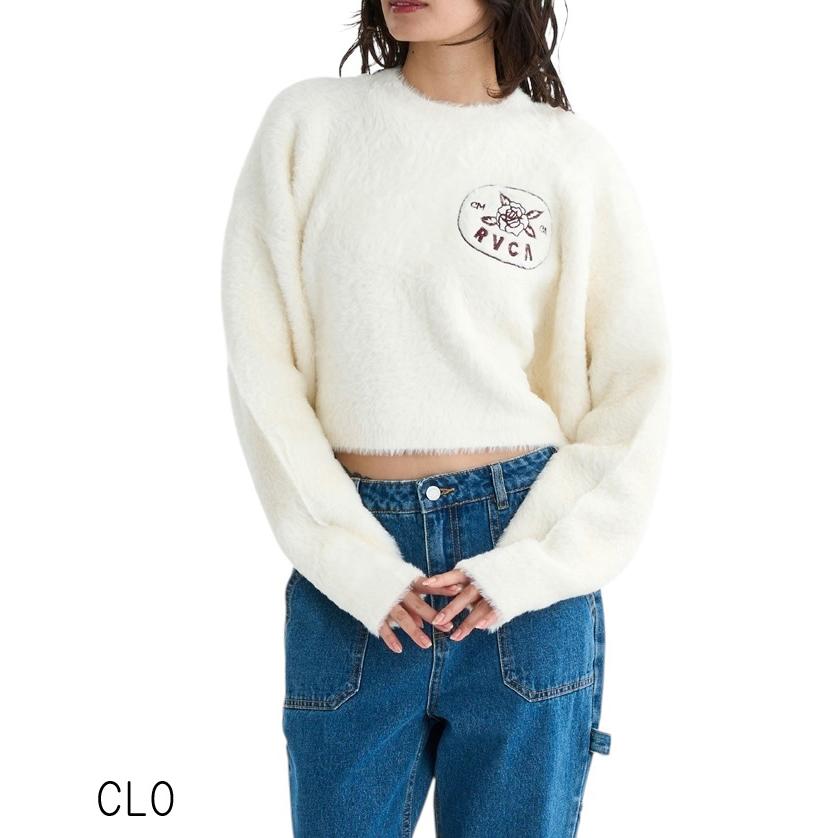 RVCA（ルーカ） ルカ レディース LOOSE FIT JACQUARD KNIT セーター