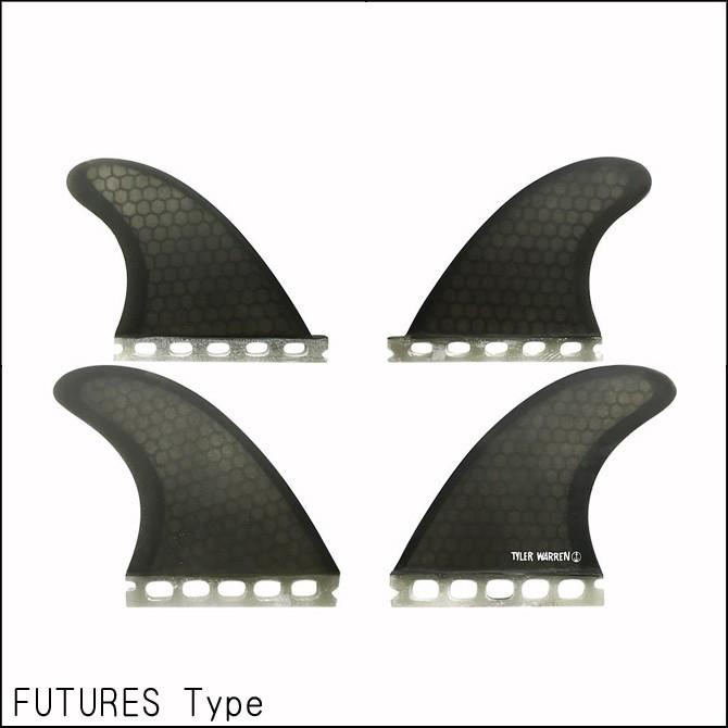 キャプテンフィン タイラー ウォーレン クアッド モデル サーフボード