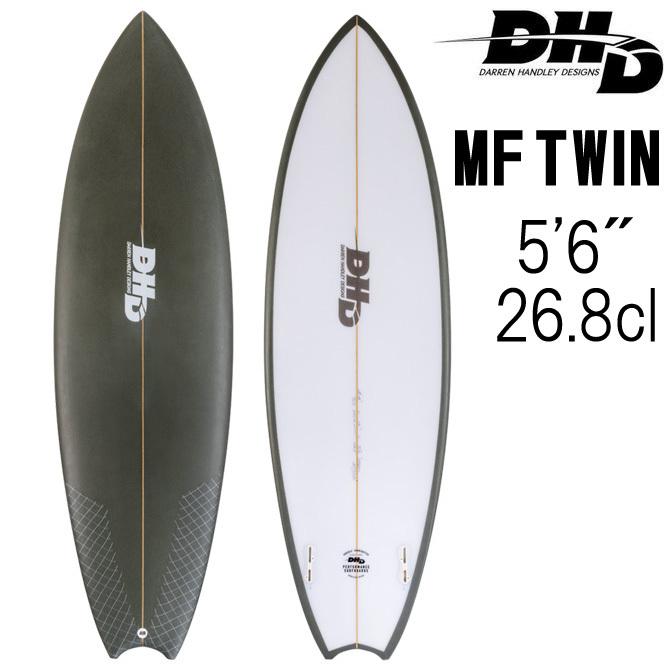 DHD サーフボード MF Twin  ミックファニング モデル 5'6"×19 1/4"×2 5/16" 26.8L / DHD MF Twin Model｜bythesea｜03