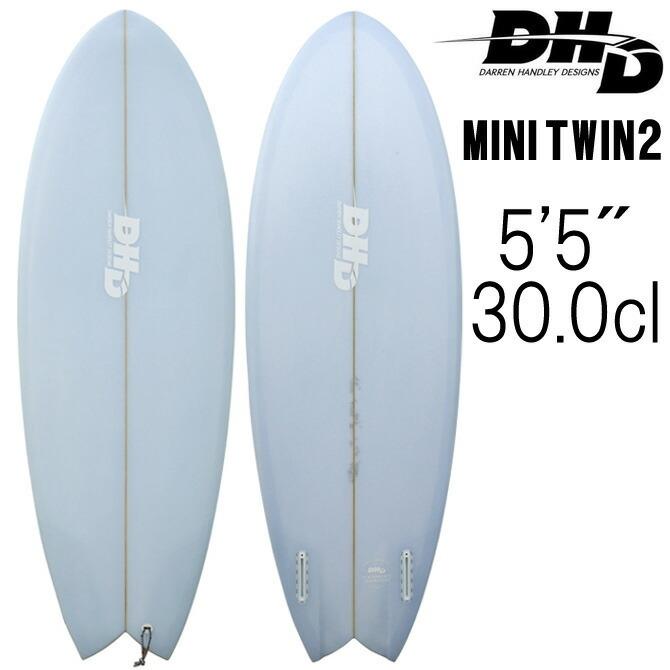 DHD サーフボード ミニツイン2 モデル 5'5