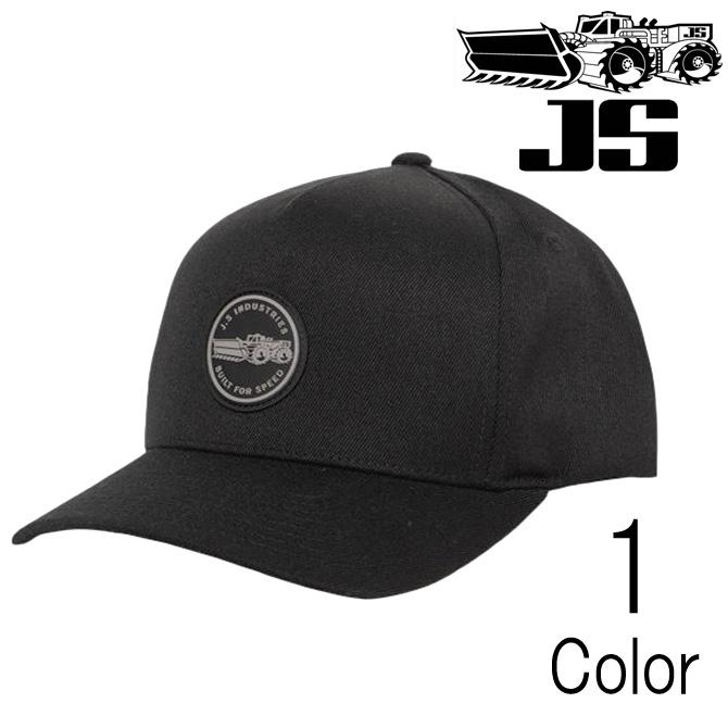 【激レア】J’s キャップ　レザー調　ブラック ジェイエス インダストリーズ JS Industries メンズ Baron Badge Cap