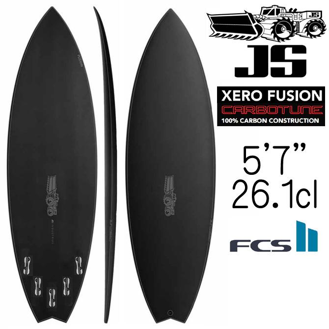 JSサーフボード　ZERO 5’7 美品！ JS INDUSTRIES JSサーフボード ゼロ フュージョン カーボチューン 5'7