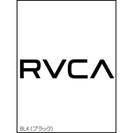 RVCA（ルーカ） ルカ ロゴ カッティング ステッカー スモール サイズ