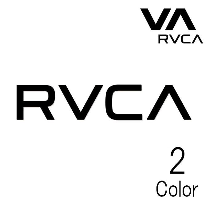 RVCA（ルーカ） ルカ ロゴ カッティング ステッカー ラージ サイズ
