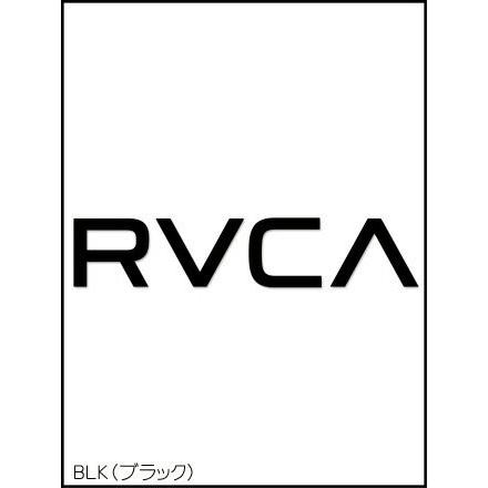 RVCA（ルーカ） ルカ ロゴ カッティング ステッカー ラージ サイズ