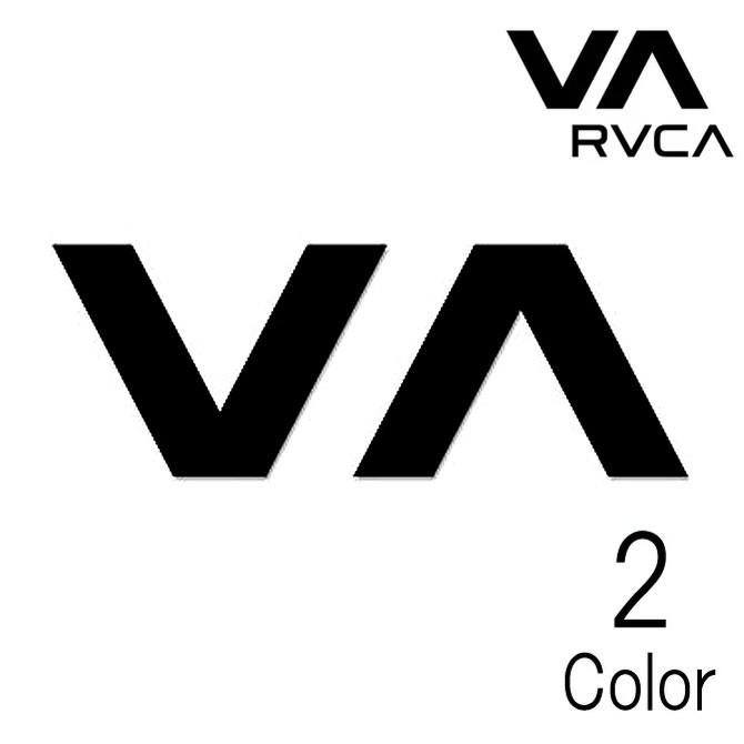 RVCA（ルーカ） ルカ アイコン カッティングステッカー ラージサイズ