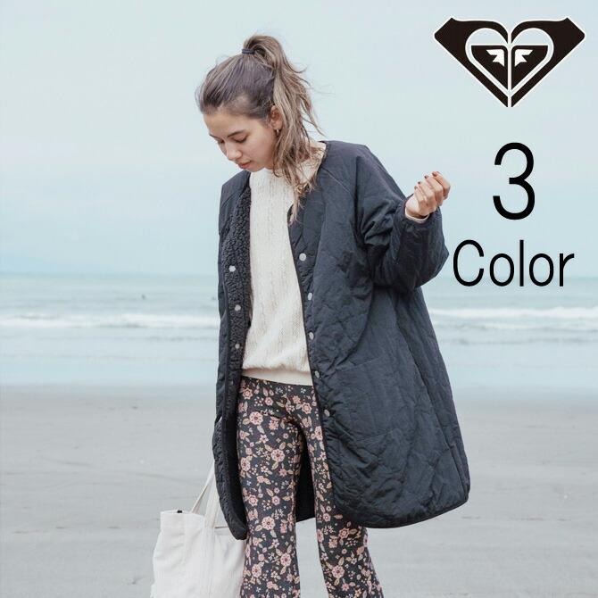 ROXY ロキシー Roxy レディース HOLIDAY ノーカラー リバーシブル ボア  