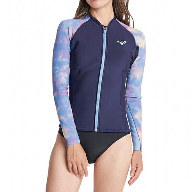 ロキシー　オール1mm ウェットスーツ ROXY（ロキシー） ウェットスーツ 1mm フロントジップ ロングスリーブ