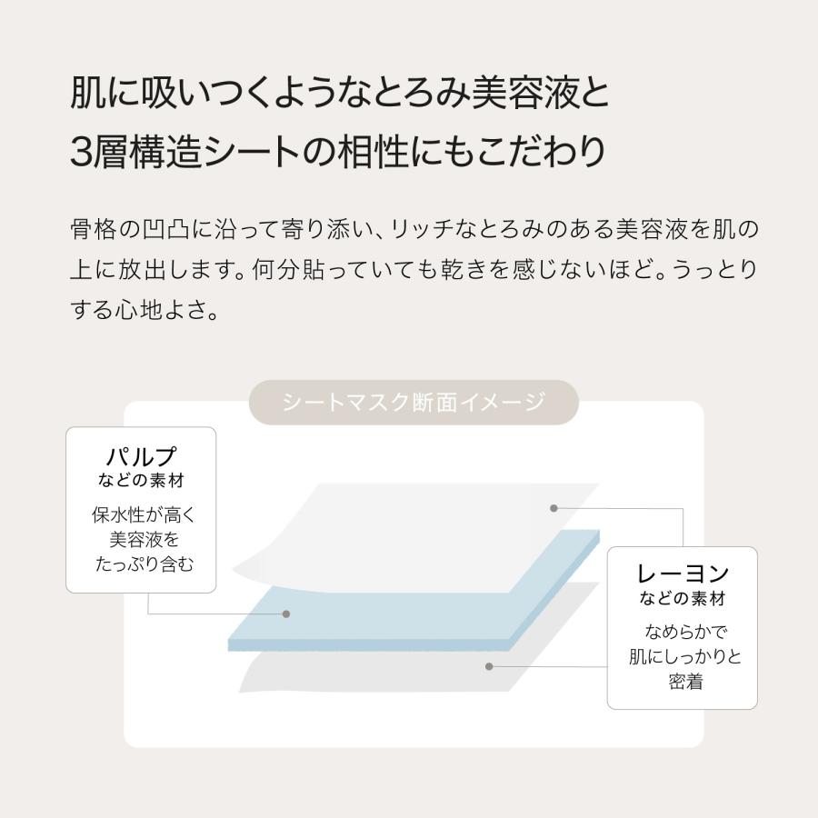 ByUR（バイユア） パック フェイスパック シートマスク 個包装 パック
