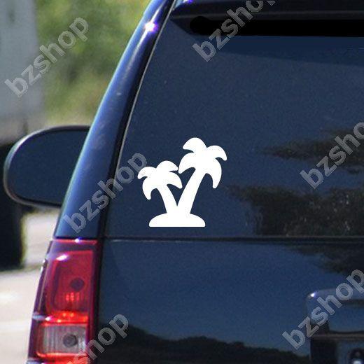 ヤシの木 アウトドア ステッカー 車 窓 ガラス 用 おしゃれ 店舗 オリジナル 給油口 名入れ 装飾 屋外 かっこいい Suv マーク バイク Bzshop Bzショップ 通販 Yahoo ショッピング