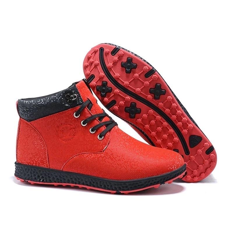 2694円 激安通販の ゴルフ シューズ 靴 スパイクレス おすすめ レディース 子供 かっこいい おしゃれ カジュアル 軽量 安い 新作 冬 ハイカット ブーツ風