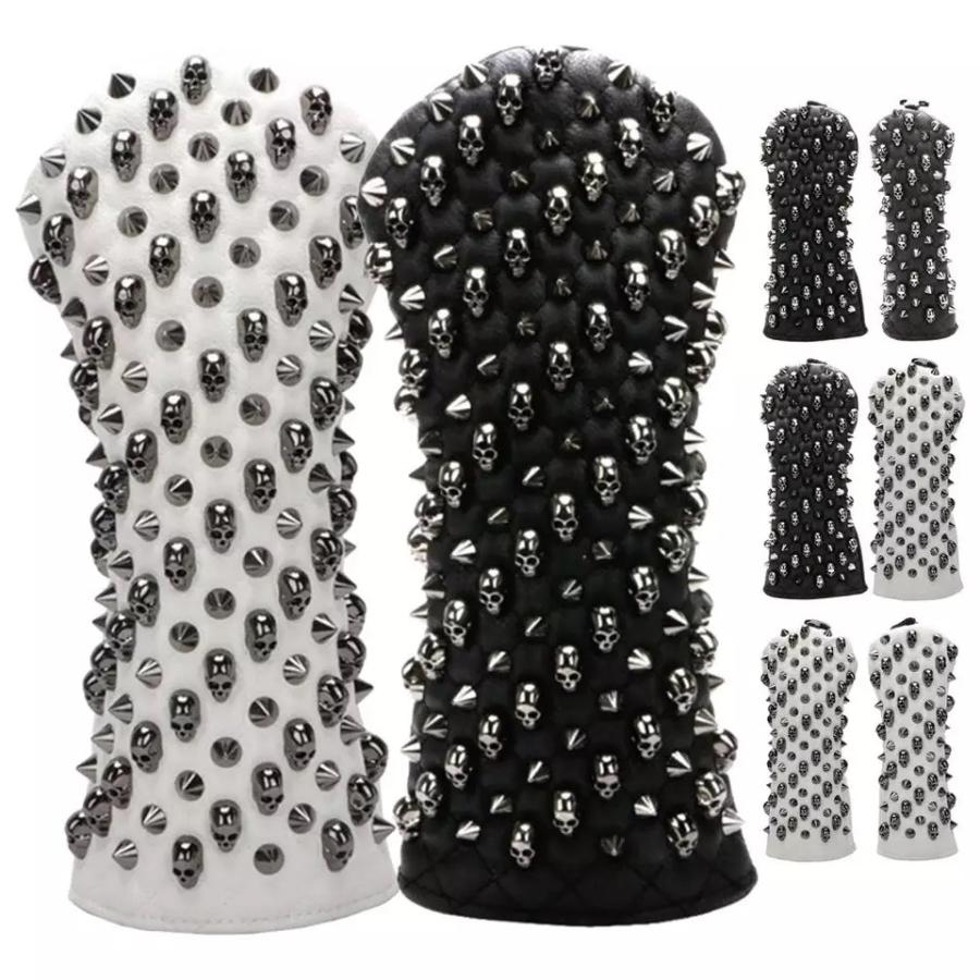 スカル ヘッドカバー ドライバー フェアウェイウッド かっこいい