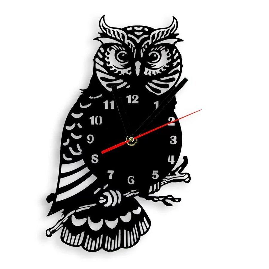 掛け時計フクロウ 壁掛け時計 おしゃれ インテリア バー 変わった 時計 かわいい かっこいい Bzshop A1166 Bzショップ 通販 Yahoo ショッピング