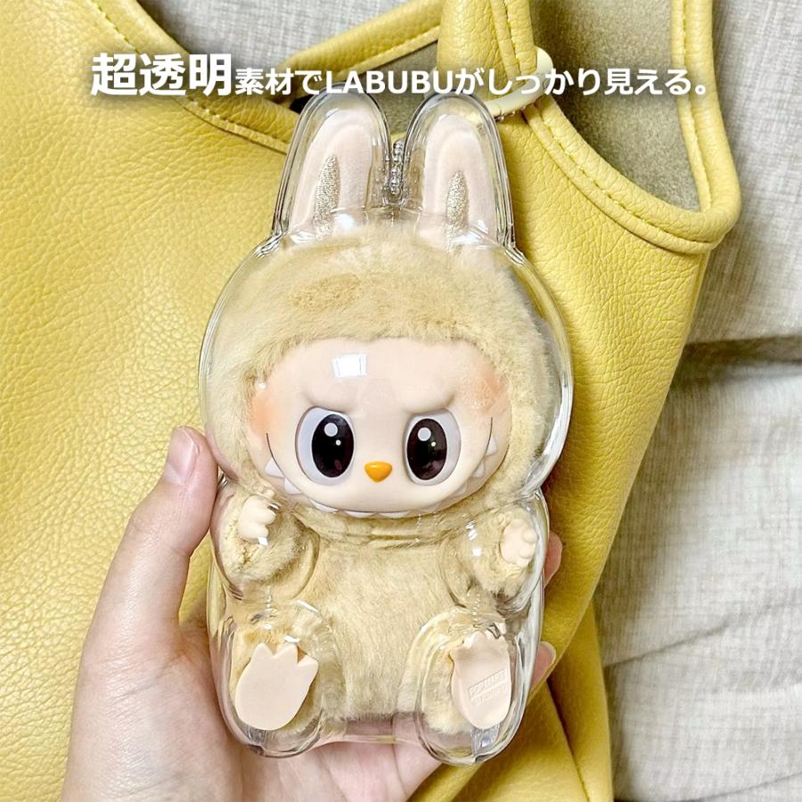 ラブブ ケース LABUBU 透明 おすすめ クリアケース 保護 専用