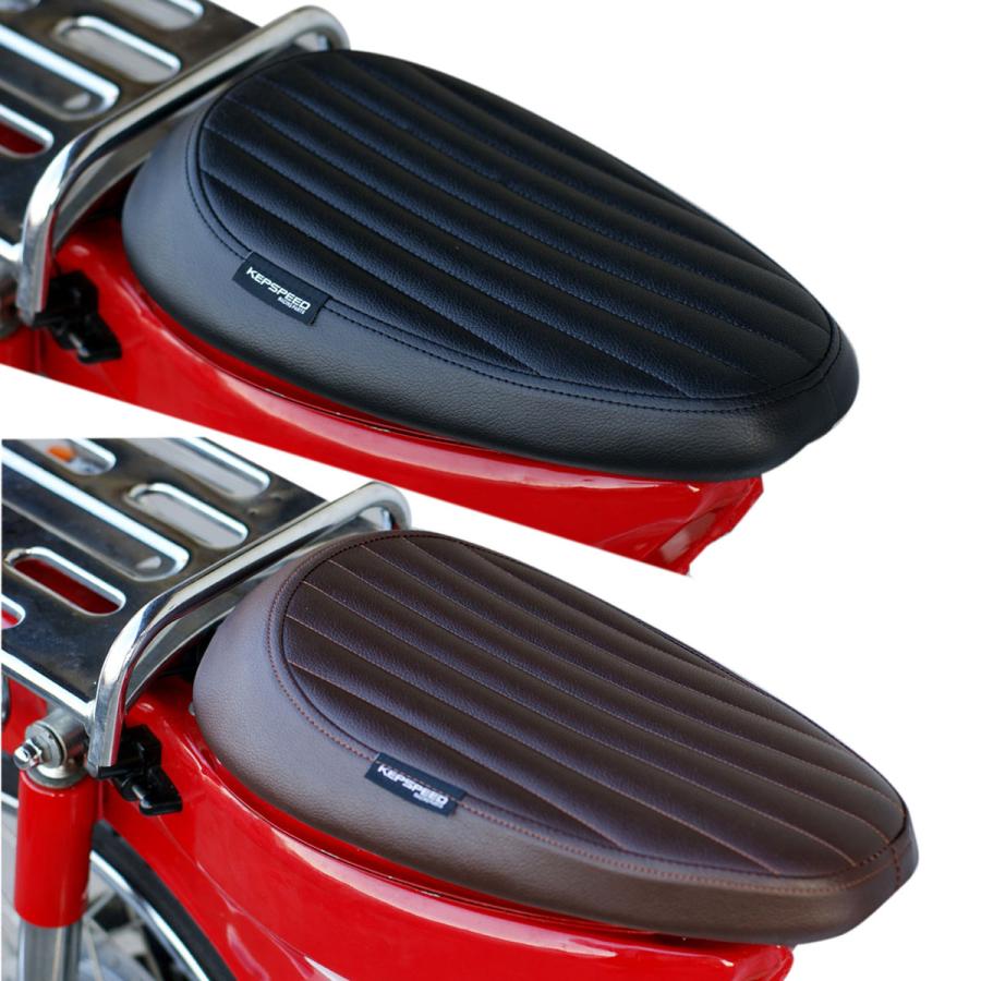 KEPSPEED製 スーパーカブ用 縦ライン カスタムシングルシート :cub