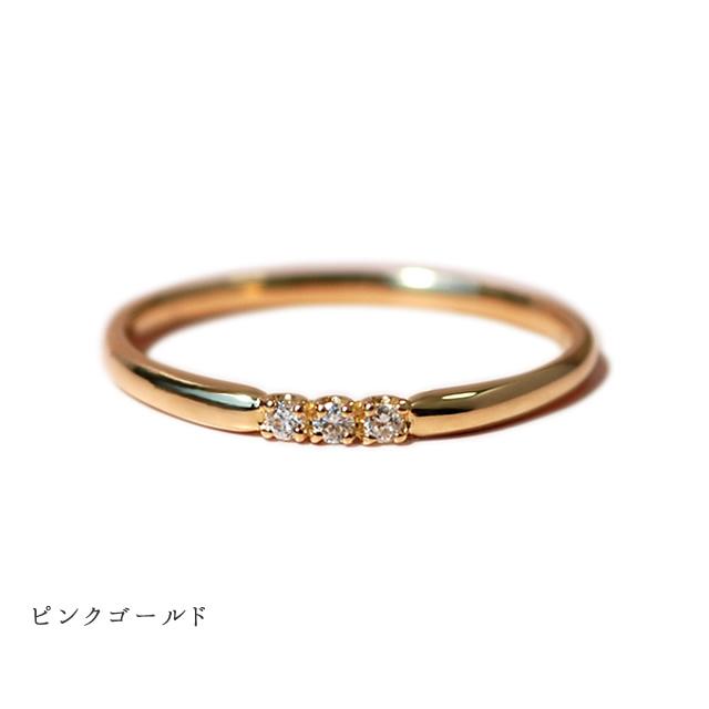 【美品】SIENA K10ゴールド ダイヤモンドリング siena ダイヤモンドリング