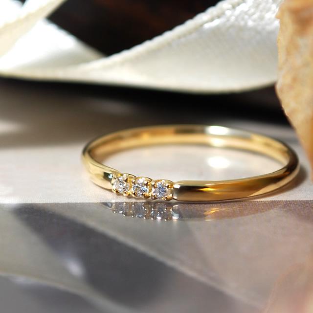 ダイヤモンドリング レディース 指輪 18金 10金 K18 K10 18k 10k