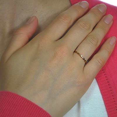 リング 指輪 レディース シンプル おしゃれ ダイヤモンド 18金 18k K18 10金 10k K10 天然石 宝石 誕生石 ファッションリング 人気 重ね付け デザイン 送料無料の画像