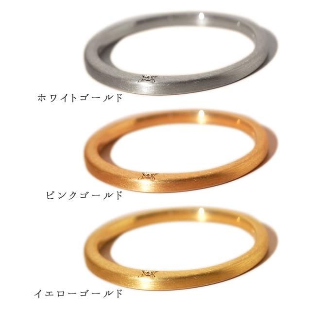 指輪 レディース リング おしゃれ 18金 18k K18 K10 10金 10ｋ プラチナ ダイヤモンド サイズ 天然石 シンプル ゴールド 細い 金 重ね付け 4月誕生石の画像