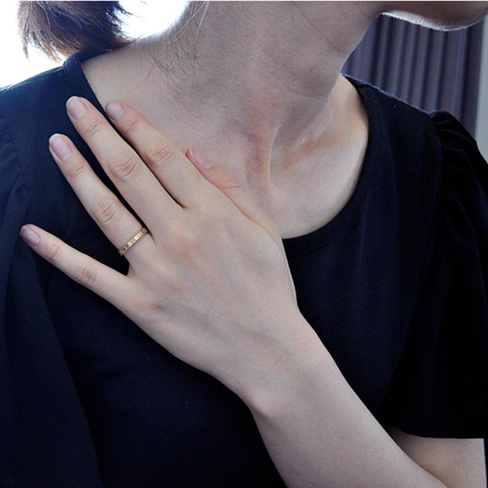 【新品/未使用】TEN.ゴールド リング 指輪 メンズ アクセ 巾着付き 箱付き TEN. 指輪 リング 18KGP エブリング レディース メンズ