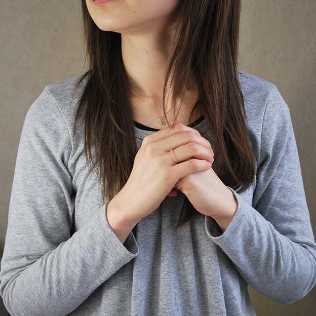 指輪 レディース リング エタニティリング ダイヤモンド シンプル おしゃれ 重ね付け 人気 華奢 細い 天然石 宝石 誕生石 ファッションリングの画像