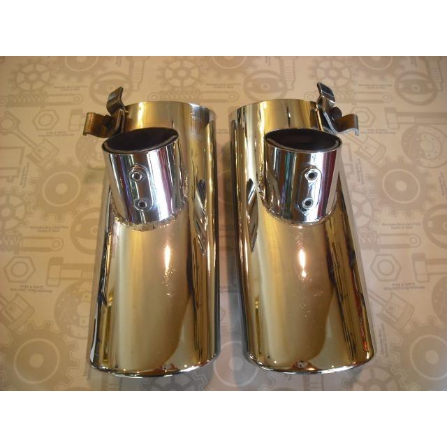 メルセデスベンツ W220 S320 対応 マフラーカッター (社外品