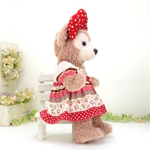 新品シェリーメイぬいぐるみ　服　ハンドメイドドレス① シェリーメイ 洋服 服 コスチューム ぬいぐるみ用 ダッフィー くま