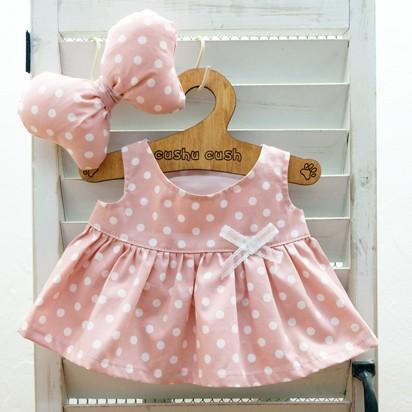 ユニベア コスチューム プリン パフィー 共用 服 洋服 ぬいぐるみ 着せ替え 衣装 ディズニー くま Unibear ２着セットではありません 137u 薄ピンク Cds137u カントリー雑貨コットンバニー 通販 Yahoo ショッピング