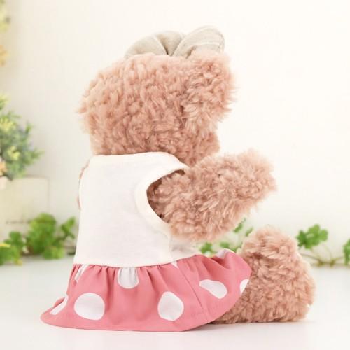 パペット シェリーメイ コスチューム 服 洋服 ぬいぐるみ用 着せ替え ディズニー シー くま 266pt ピンク水玉 Cds266pt カントリー雑貨コットンバニー 通販 Yahoo ショッピング