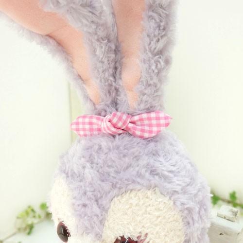 ステラルー 服 コスチューム ぬいぐるみ用 洋服 手作り ピンクチェック