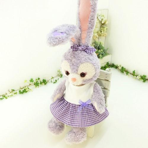 ステラルー 服 コスチューム ぬいぐるみ用 洋服 手作り 紫 ステラルー 服 コスチューム ぬいぐるみ用 洋服 手作り 紫