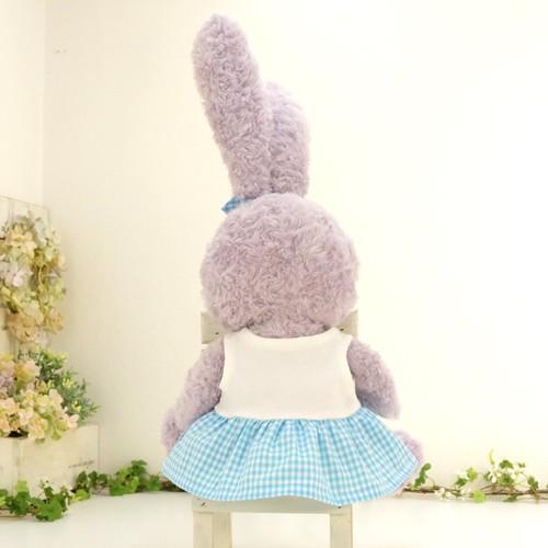 ステラルー 服 コスチューム ぬいぐるみ用 洋服 手作り 水色