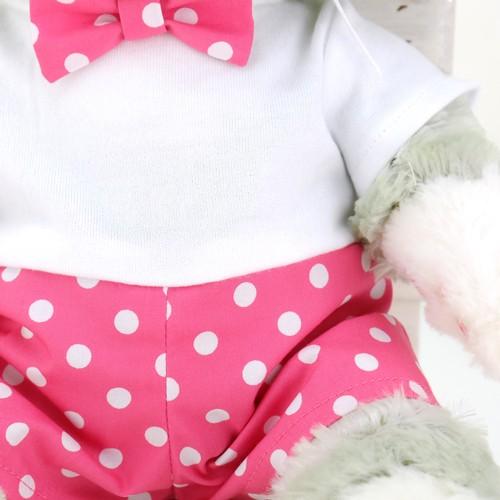 ジェラトーニ 服 ぬいぐるみ用 コスチューム 洋服 ディズニー ねこ 白T