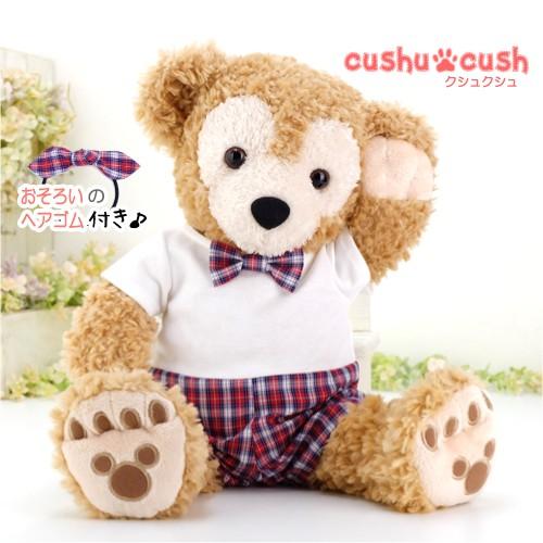 ダッフィー ぬいぐるみ用 コスチューム 服 洋服 シェリーメイくま 赤チェック ロンパース 3s Cds3s カントリー雑貨コットンバニー 通販 Yahoo ショッピング