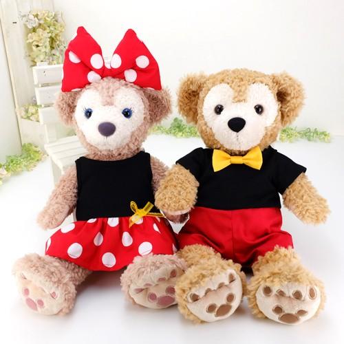 ダッフィー シェリーメイ コスチューム 服 洋服 くま ミッキー ミニー ロンパース ワンピース ペアセット 397s Cds397s カントリー雑貨コットンバニー 通販 Yahoo ショッピング