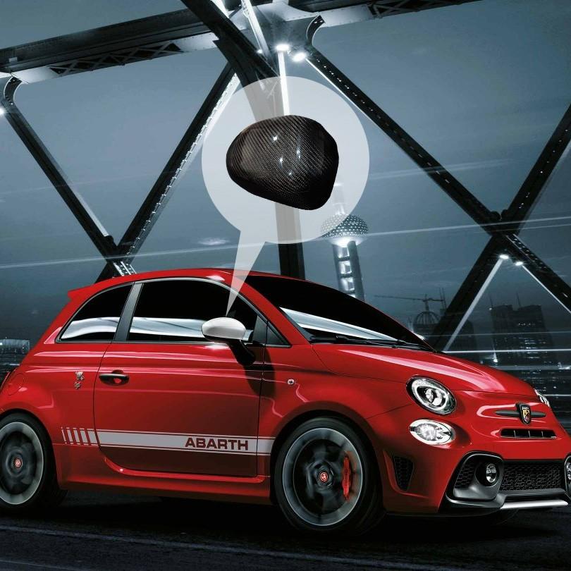 FIAT（フィアット） 500 カーボンミラーカバー ALTACLASE アルタクラス