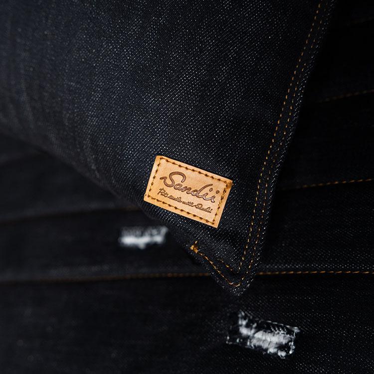 Sandii デニムクッション Denim Cushion : シートカバー コネクト