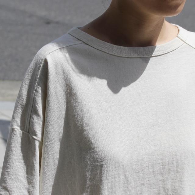 【20%OFF】Hands of creation USA18天竺サイドスリットロングT 1120819 ライトベージュ キャメル アーミーグリーン チャコール | Hands of creation | 05