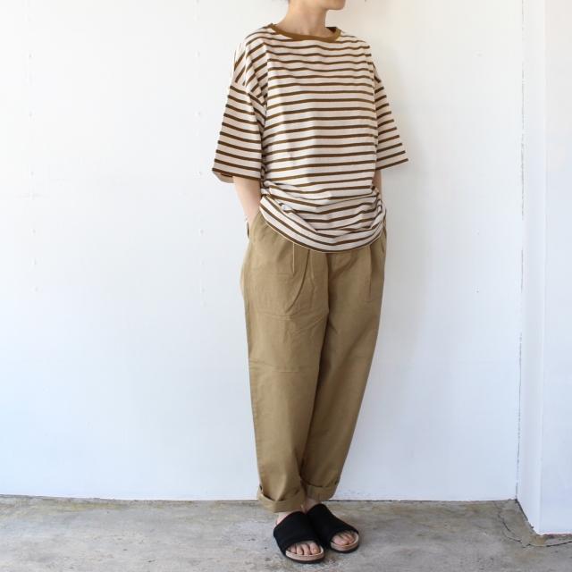 【20%OFF】Hands of creation ラフィーボーダーワイドクルー 1120825 2カラー | Hands of creation | 10