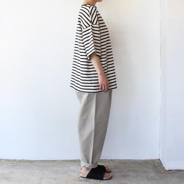 【20%OFF】Hands of creation ラフィーボーダーワイドクルー 1120825 2カラー | Hands of creation | 03