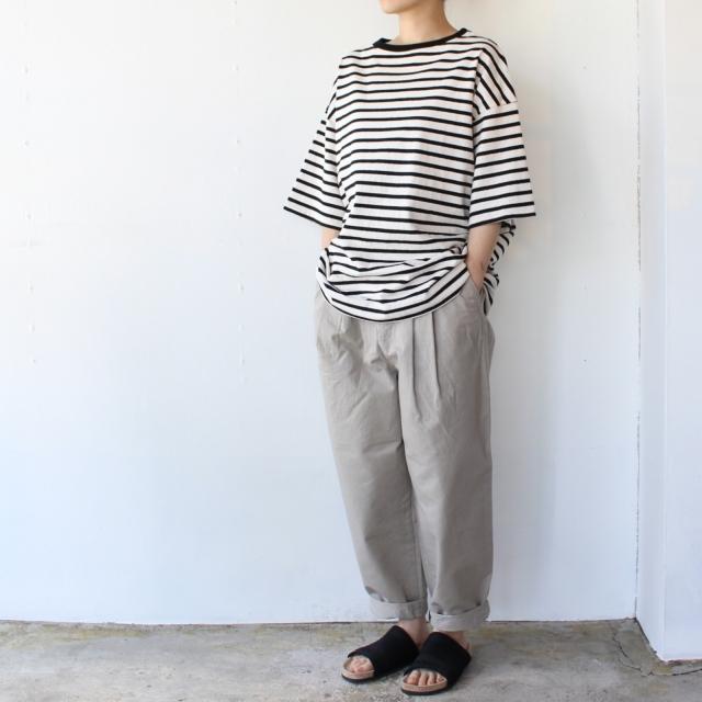 【20%OFF】Hands of creation ラフィーボーダーワイドクルー 1120825 2カラー | Hands of creation | 05