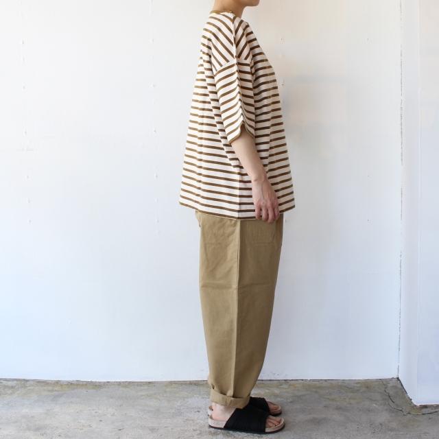 【20%OFF】Hands of creation ラフィーボーダーワイドクルー 1120825 2カラー | Hands of creation | 08