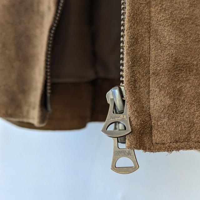 Soundman ホーススウェードハリントンジャケット Luke's / 143M-550A （Tan）の画像