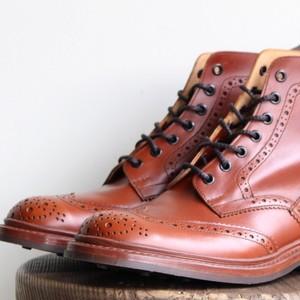 Tricker's　ブローグブーツ STOW 　（Marron Antique） | Tricker's | 01