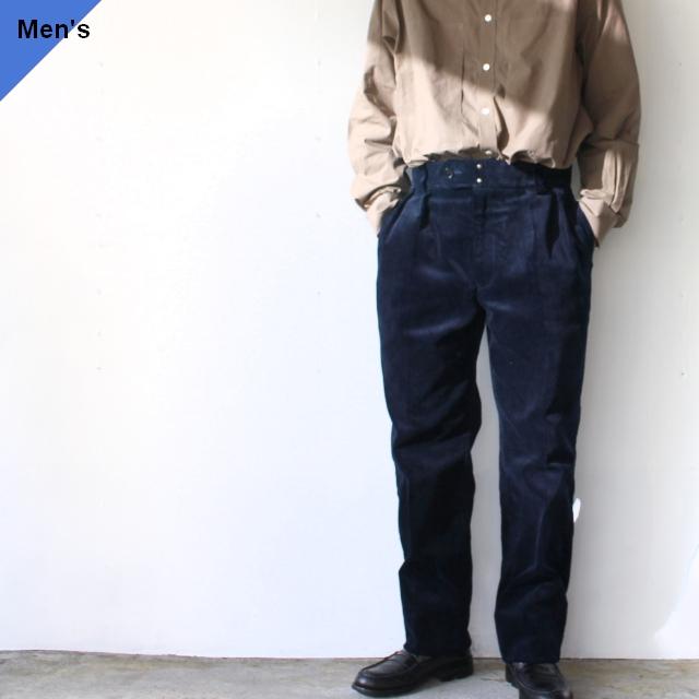 Soundman ヘビーコーデュロイトラウザー Clarke / 294M-851U （Navy