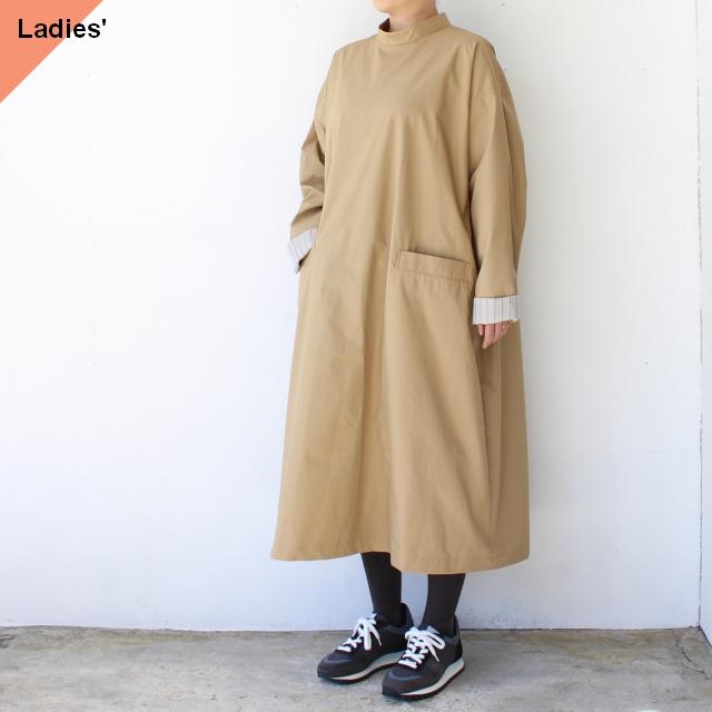 【20%OFF】HAVERSACK ハイネックロングワンピース 322304　（Beige） | HAVERSACK