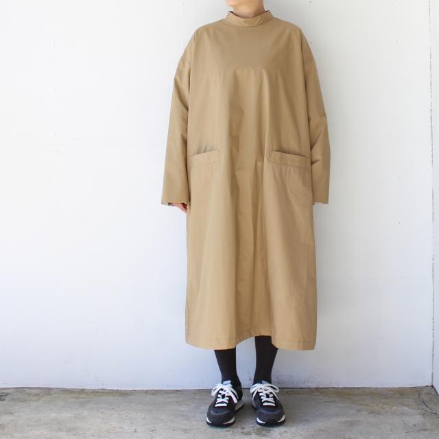 【20%OFF】HAVERSACK ハイネックロングワンピース 322304　（Beige） | HAVERSACK | 01