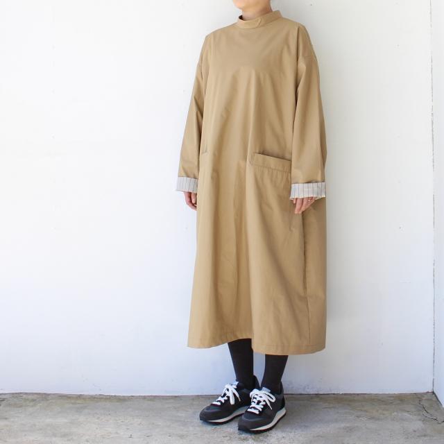 【20%OFF】HAVERSACK ハイネックロングワンピース 322304　（Beige） | HAVERSACK | 07